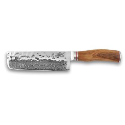 Couteau de cuisine japonais damas Nakiri