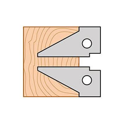 Plaquette carbure Profil & Contre-profil